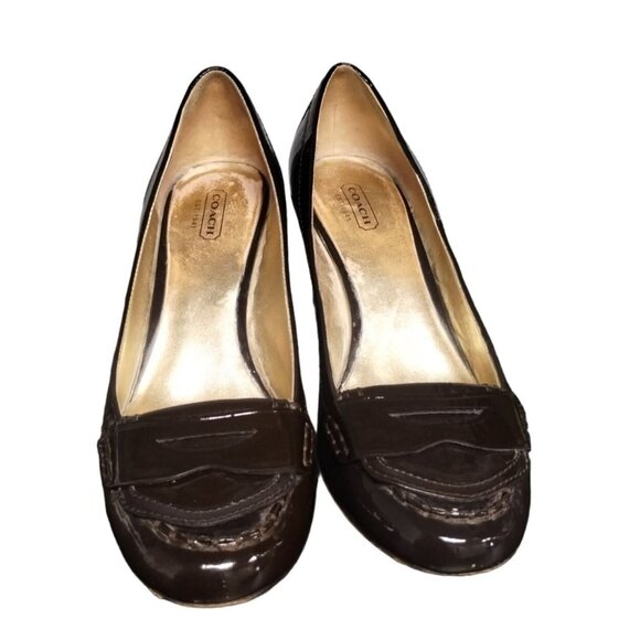 Coach Shoes - Coach Women's Brown Shoes/Pumps/Heels 3" Size 9B SKU 2191